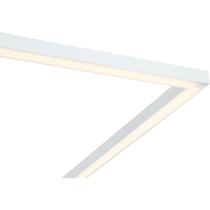 Squared White LED Wall Sconce - Wall Sconce