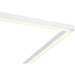 Squared White LED Wall Sconce - Wall Sconce
