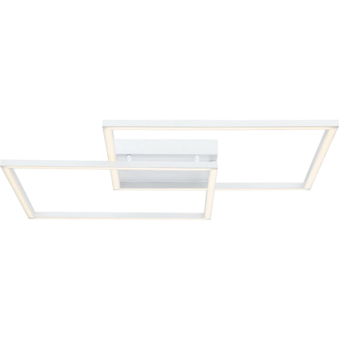 Squared White LED Wall Sconce - Wall Sconce