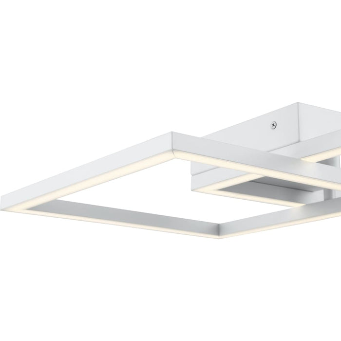 Squared White LED Wall Sconce - Wall Sconce