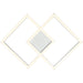 Squared White LED Wall Sconce - Wall Sconce