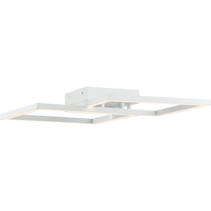 Squared White LED Wall Sconce - Wall Sconce