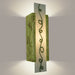 Squiggle Pistachio and Clover Wall Sconce - Wall Sconce
