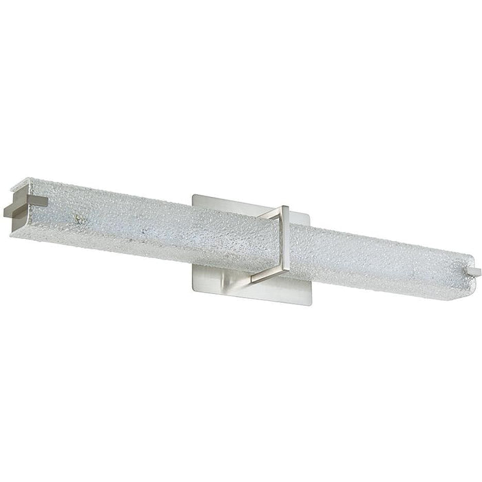Squire Brushed Nickel 1 Light LED Vanity Bath - Vanity Bath