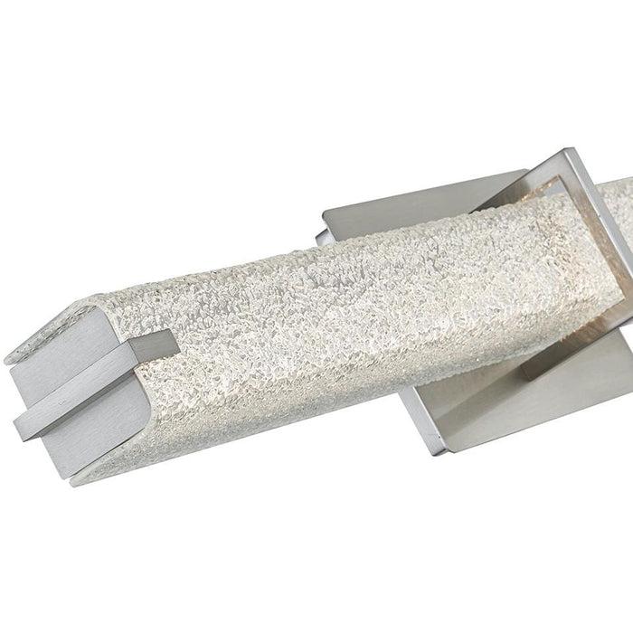 Squire Brushed Nickel 1 Light LED Vanity Bath - Vanity Bath