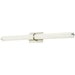 Squire Brushed Nickel Light LED Vanity Bath - Vanity Bath