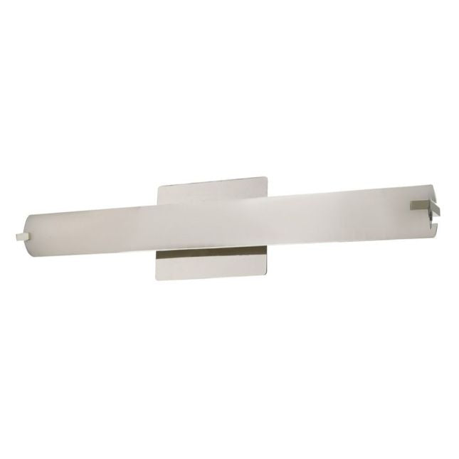 Squire Brushed Nickel Light LED Vanity Bath - Vanity Bath