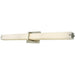Squire Brushed Nickel Light LED Vanity Bath - Vanity Bath
