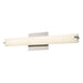 Squire Brushed Nickel Light LED Vanity Bath - Vanity Bath