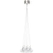Starburst Satin Nickel Multi-Light Pendant - Pendants