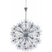 Starfire Polished Chrome Chandelier - Chandeliers