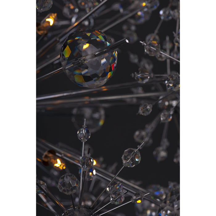 Starfire Polished Chrome Chandelier - Chandeliers