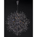 Starfire Polished Chrome Chandelier - Chandeliers