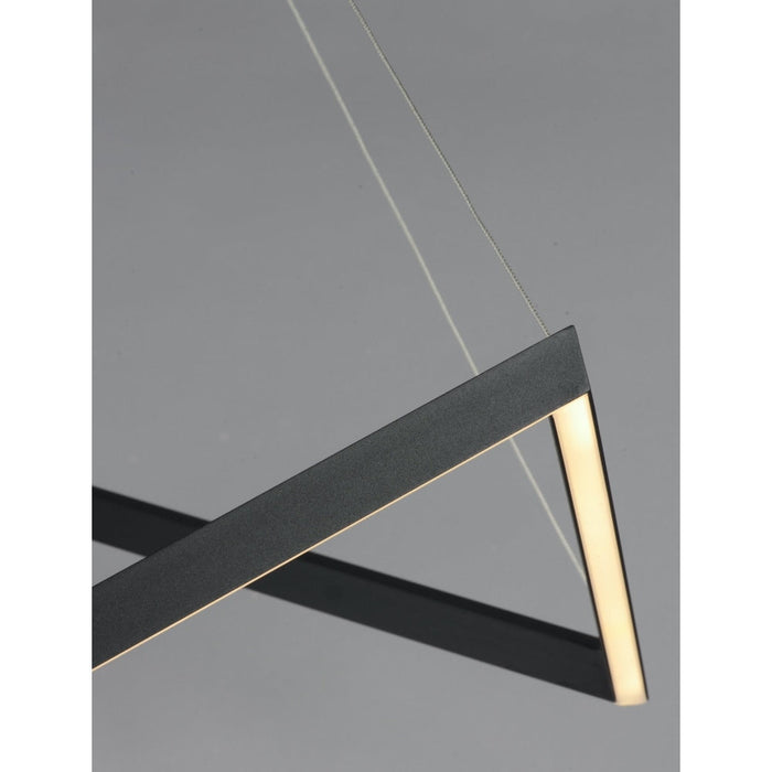 Stealth Black LED Single Pendant - Pendants