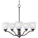 Stefan Oil Rubbed Bronze Chandelier - Chandeliers