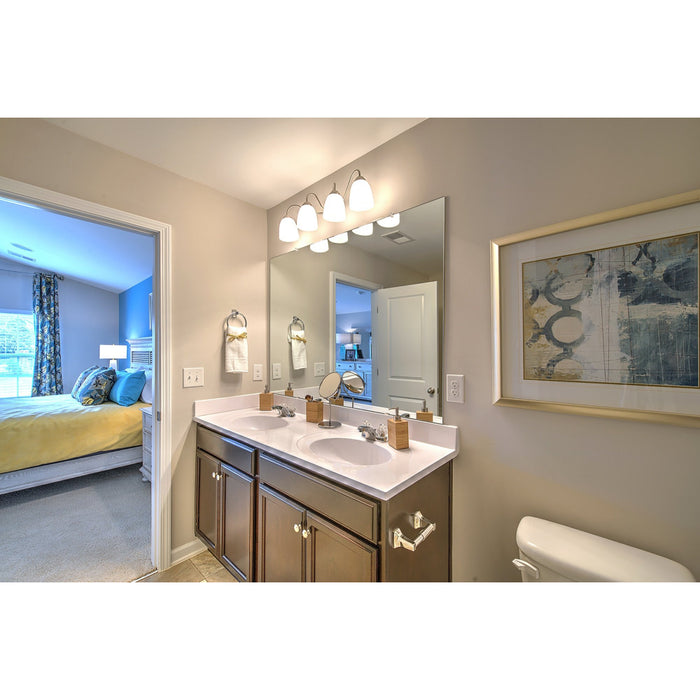 Stefan Satin Nickel Bath Vanity - Bath Vanity