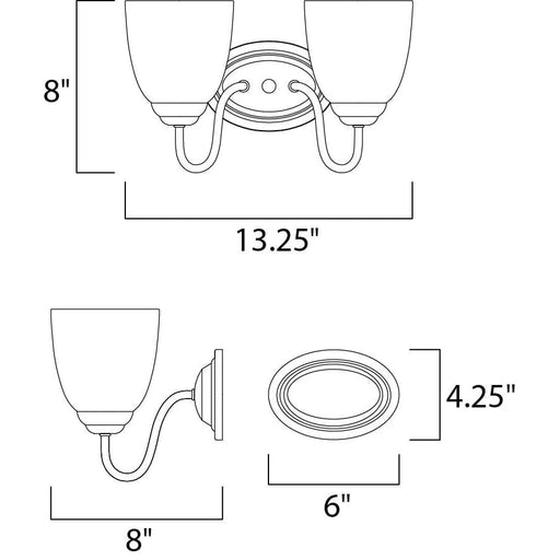 Stefan Satin Nickel Bath Vanity - Bath Vanity