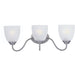 Stefan Satin Nickel Bath Vanity - Bath Vanity