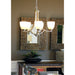 Stefan Satin Nickel Chandelier - Chandeliers