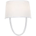 Stella 2 Light Polished Chrome Sconce - Wall Sconce