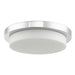 Step Chrome 2 Light LED Flushmount - Flushmounts