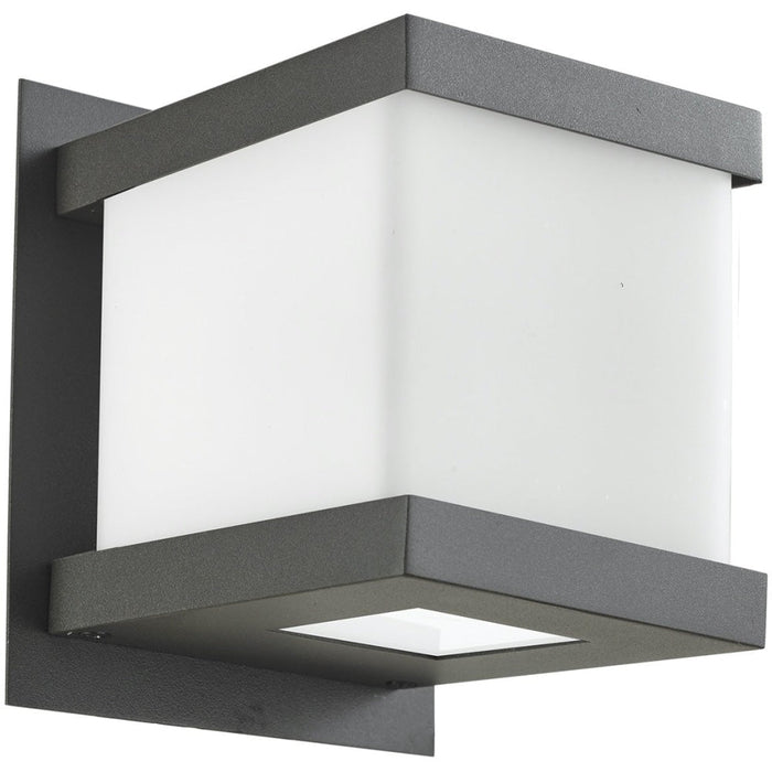Step Matte Black 1 Light LED Outdoor Wall Sconce - Outdoor Wall Sconces