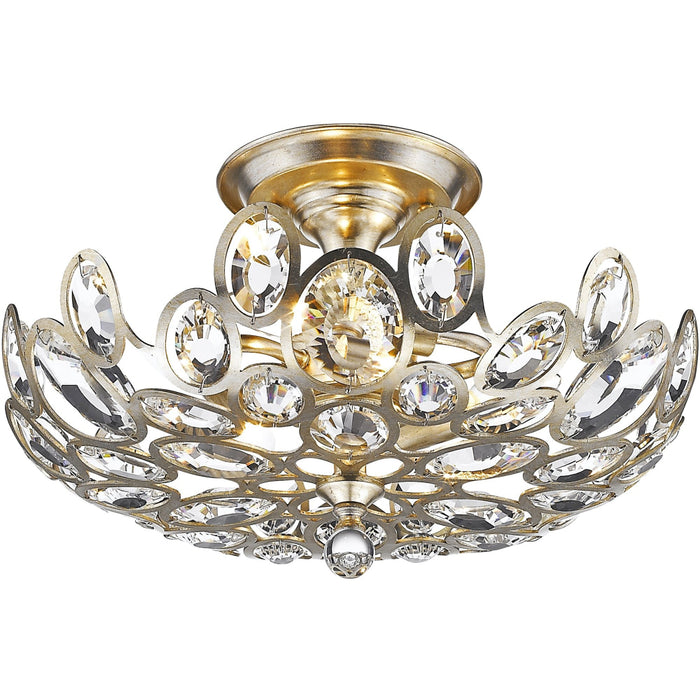 Sterling 3 Light Distressed Twilight Ceiling Mount - Ceiling Mount