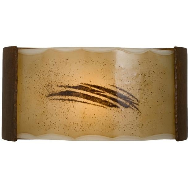 Storm Butternut and Caramel Wall Sconce - Wall Sconce