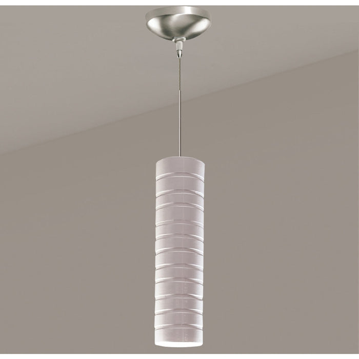 Strata White Gloss Halogen Mini Pendant - Mini-Pendants