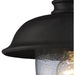 Streetside Cafe Matte Black Outdoor Sconce - Outdoor Sconce