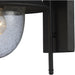 Streetside Cafe Matte Black Outdoor Sconce - Outdoor Sconce