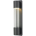 Striate Black LED Outdoor Wall Sconce | theLightShop