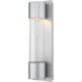 Striate Silver LED Outdoor Wall Sconce | theLightShop