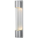 Striate Silver LED Outdoor Wall Sconce | theLightShop