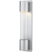 Striate Silver LED Outdoor Wall Sconce | theLightShop