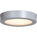 Strike 2.0 Silver LED FlushMount - Flushmounts