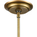 Sturgis Brushed Antique Brass Mini Pendant - Mini-Pendants