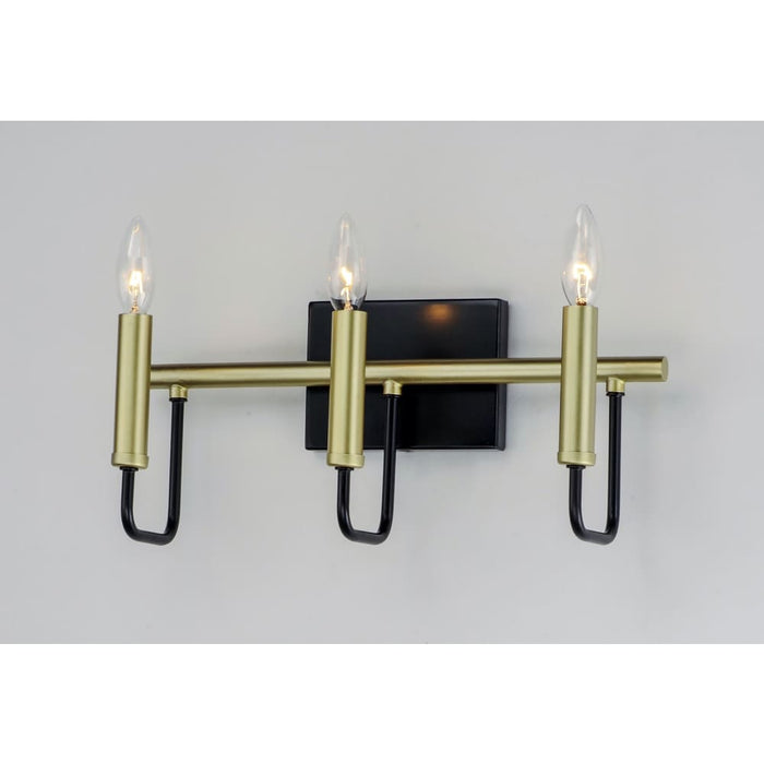 Sullivan Black / Gold Bath Vanity - Bath Vanity
