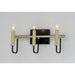 Sullivan Black / Gold Bath Vanity - Bath Vanity