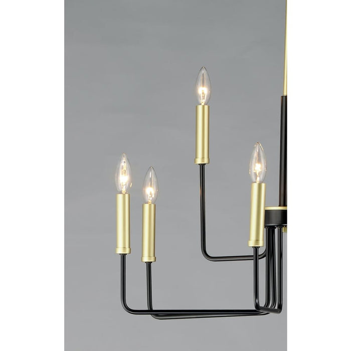 Sullivan Black / Gold Chandelier - Chandeliers