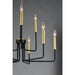 Sullivan Black / Gold Chandelier - Chandeliers
