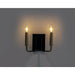 Sullivan Black / Gold Wall Sconce - Wall Sconce