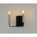 Sullivan Black / Gold Wall Sconce - Wall Sconce