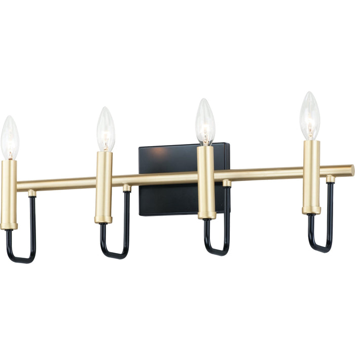 Sullivan Black / Gold Wall Sconce - Wall Sconce