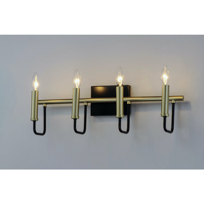 Sullivan Black / Gold Wall Sconce - Wall Sconce