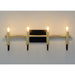 Sullivan Black / Gold Wall Sconce - Wall Sconce