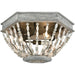 Summerton Washed Gray Malted Rust Flush Mount - Flushmounts