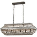 Summerton Washed Gray Malted Rust Island Light - Island Light