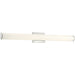 Summit Brushed Steel LED Vanity - Bath & Vanity