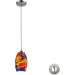 Surrealist Polished Chrome Mini Pendant - Mini-Pendants